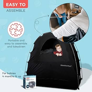 SLUMBERPOD スランバーポッド 遮光テント 夜泣き ベビーベッド SlumberPod Blackout Sleep Tent